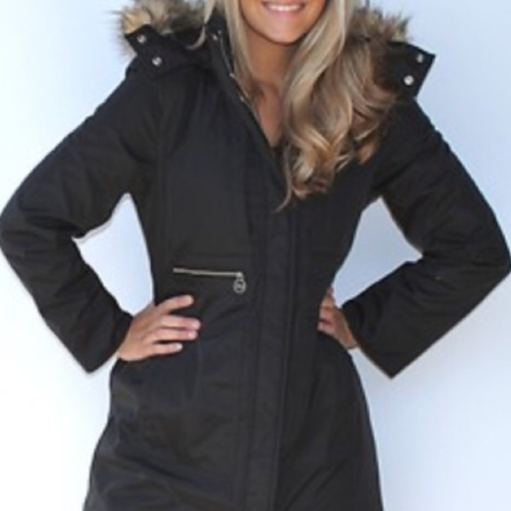 Michael Kors | Padded Winter Coat in Black